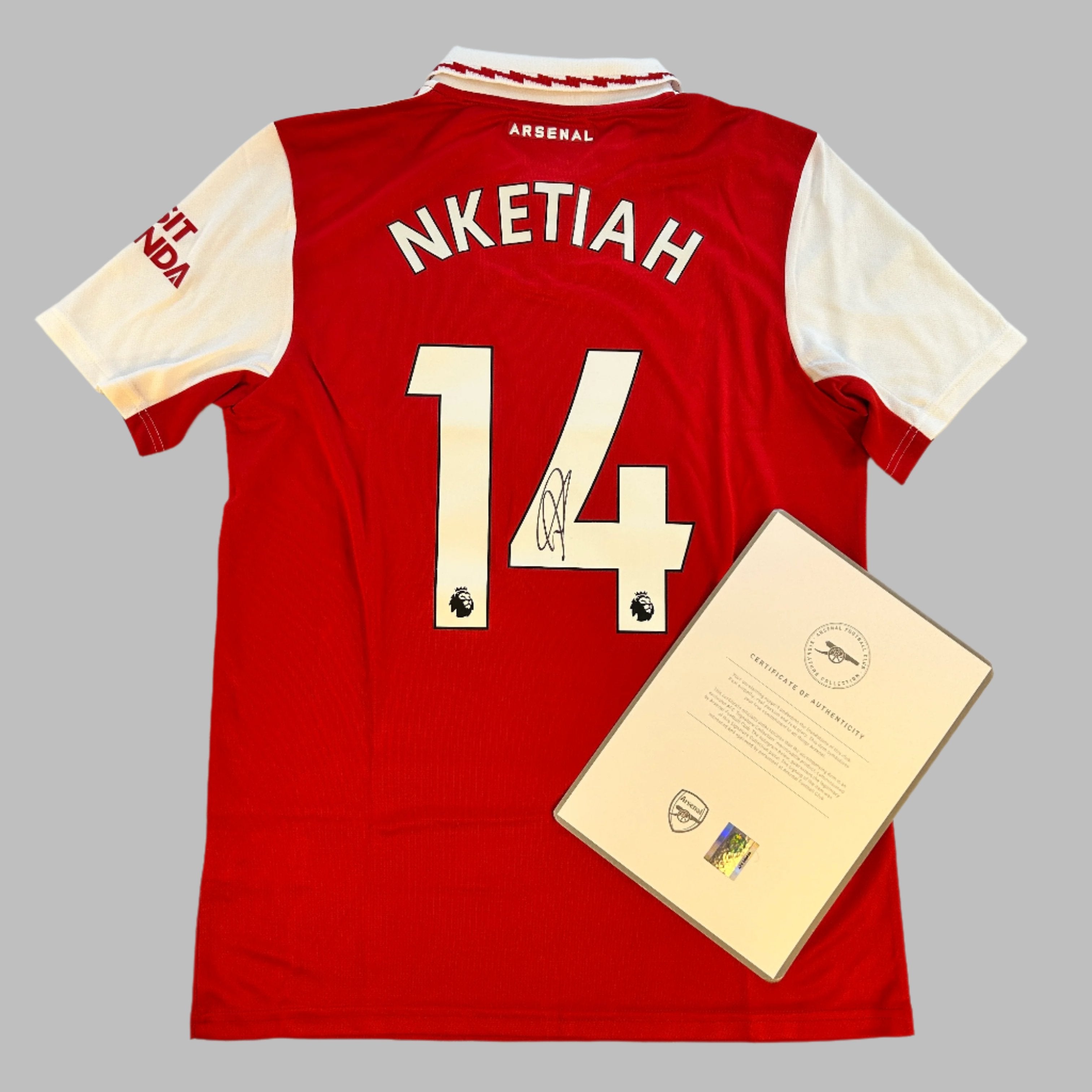 Signed arsenal jersey online