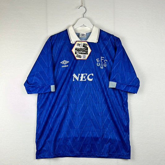 Everton 1989/1990 Home Shirt 
