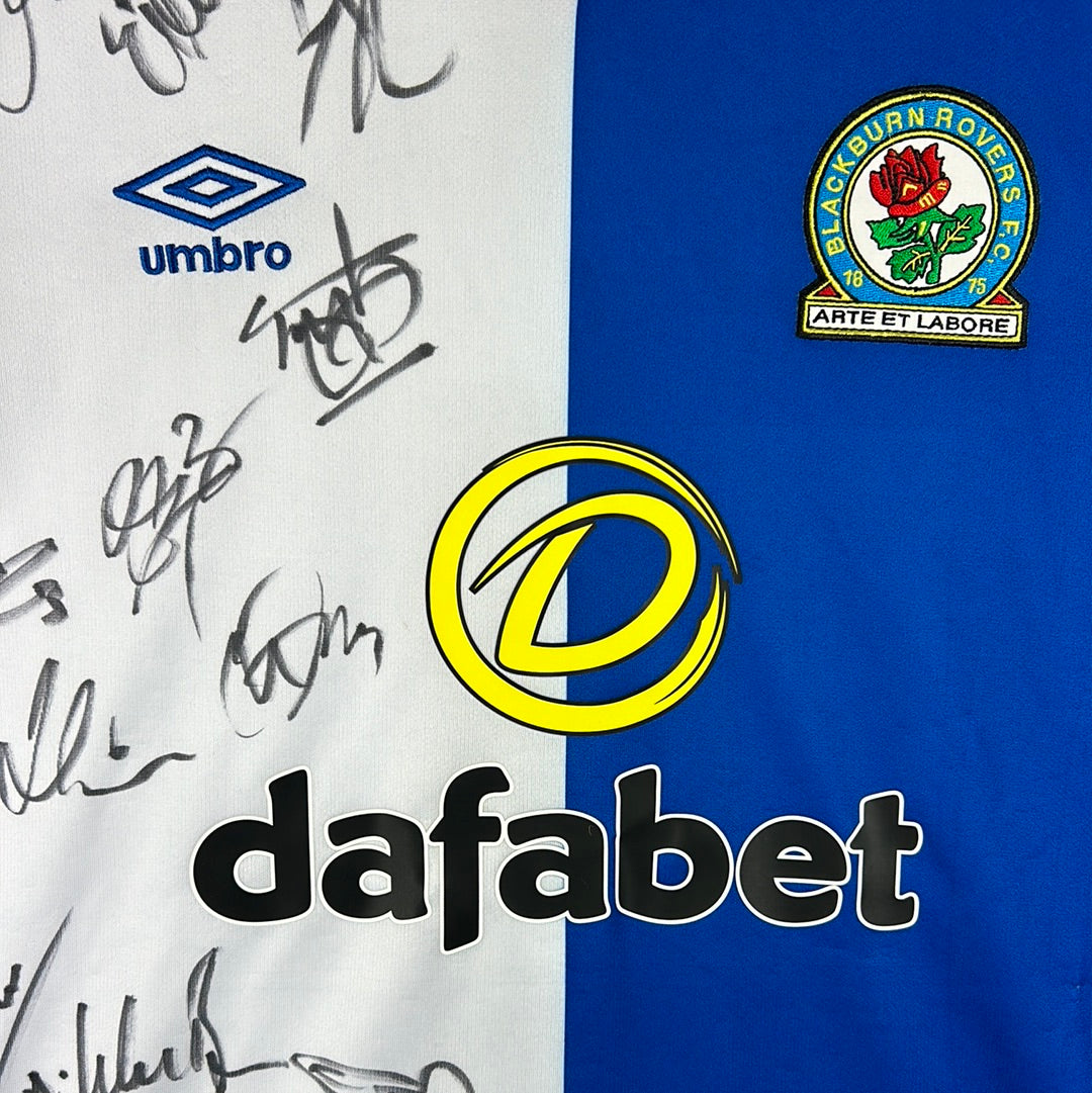 Blackburn Rovers 2011/2012 Signed Home Shirt - With COA