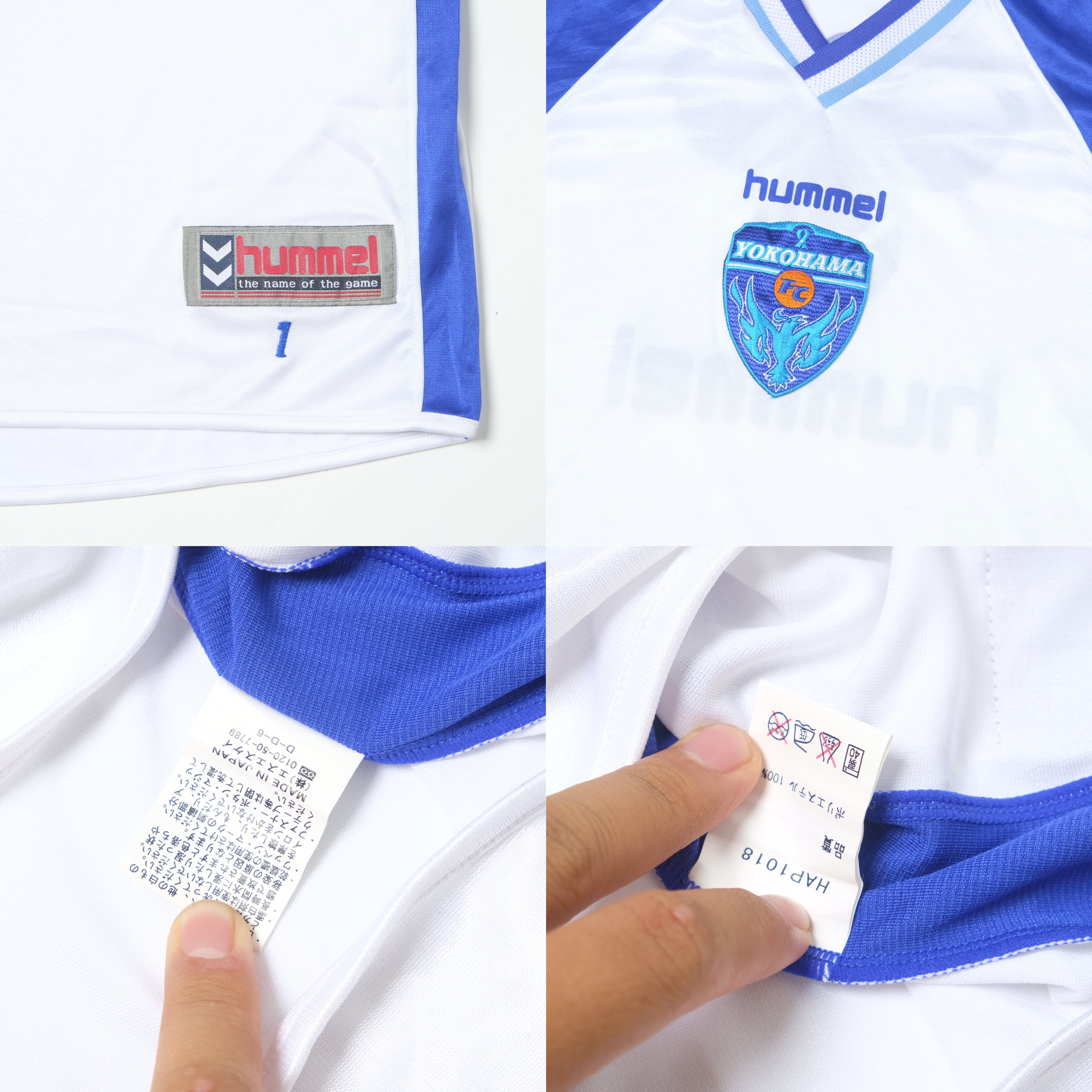 2002 Yokohama FC Training Shirt Hummel J-League (L/XL) – Casual