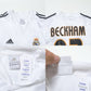 2004/05 Real Madrid Home Shirt Adidas Beckham (S/M)