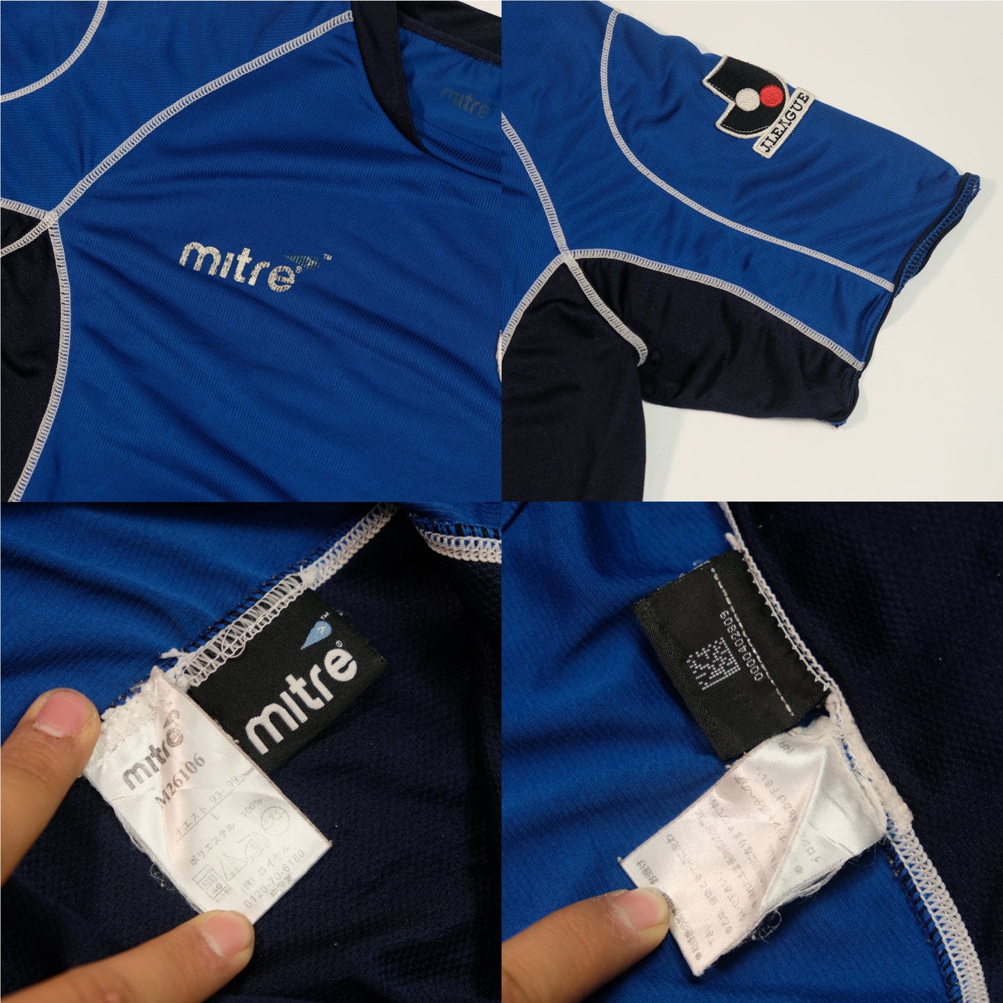 2006/07 Mito HollyHock Home Shirt Mitre J-League (S)