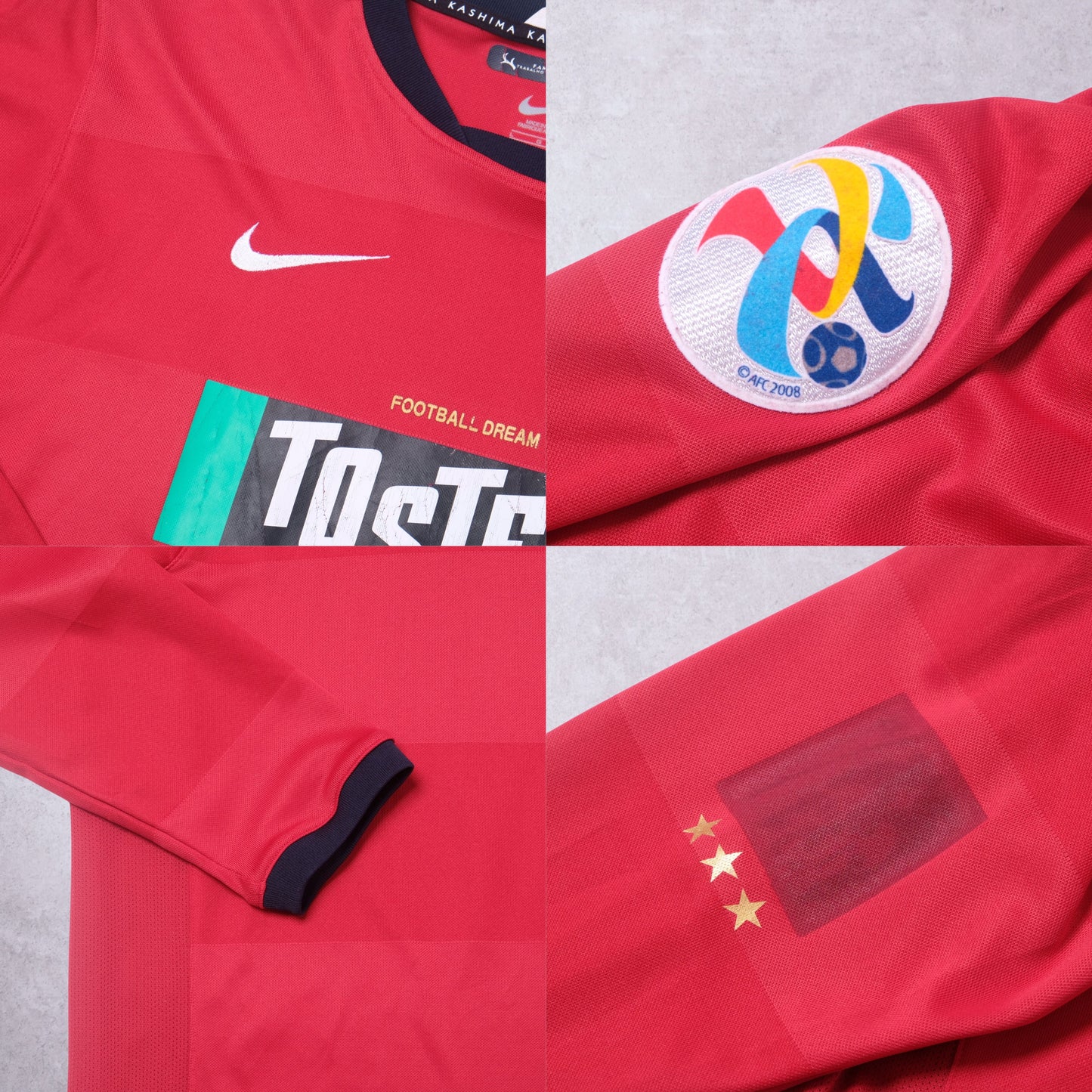 2010/11 Kashima Antlers Home Shirt J-League Nike (L/XL)