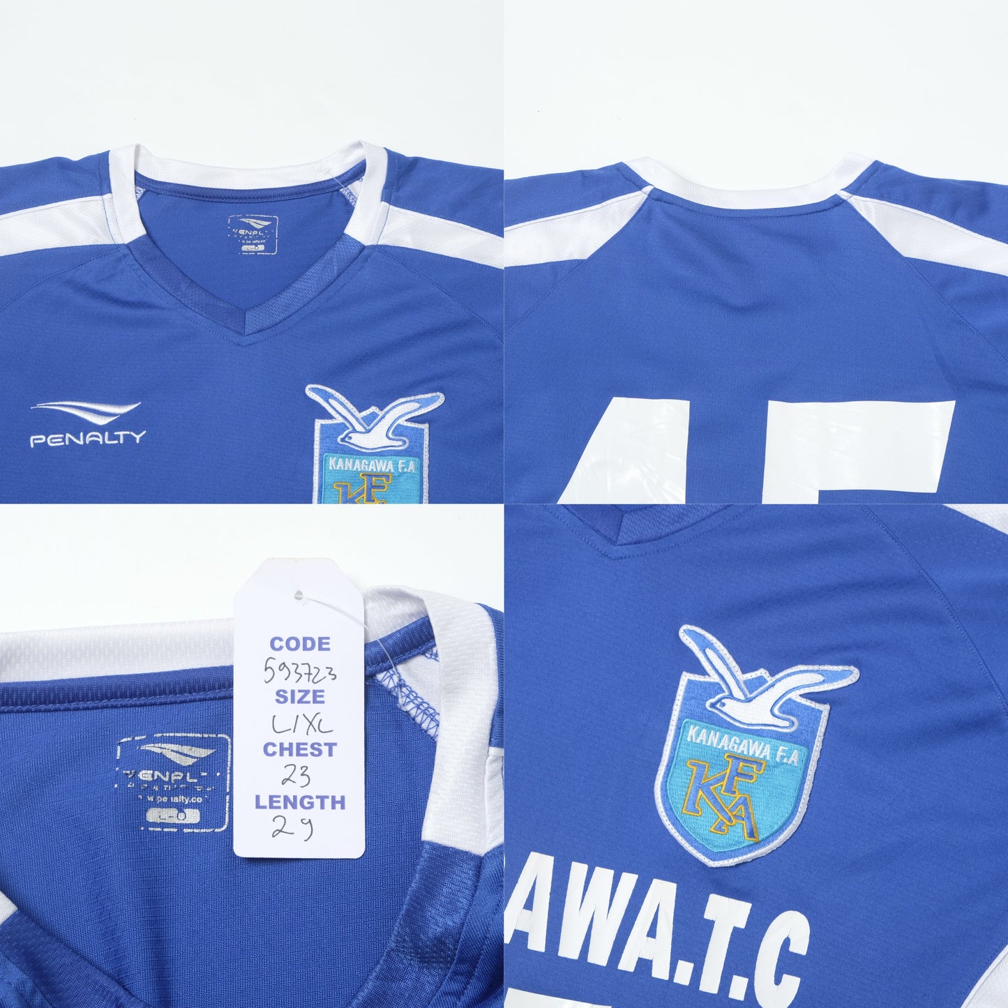 Kanagawa FA Home Shirt Penalty J-League (L/XL)