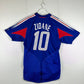 France 2004 Home Shirt - Large - Zidane 10 - Adidas 600222