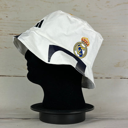 Real Madrid 2023-2024 Upcycled Home Shirt Bucket Hat *7 Side