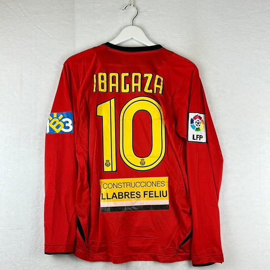 Real Mallorca 2007-2008 Player Issue Home Shirt - Small - Ibagaza 10