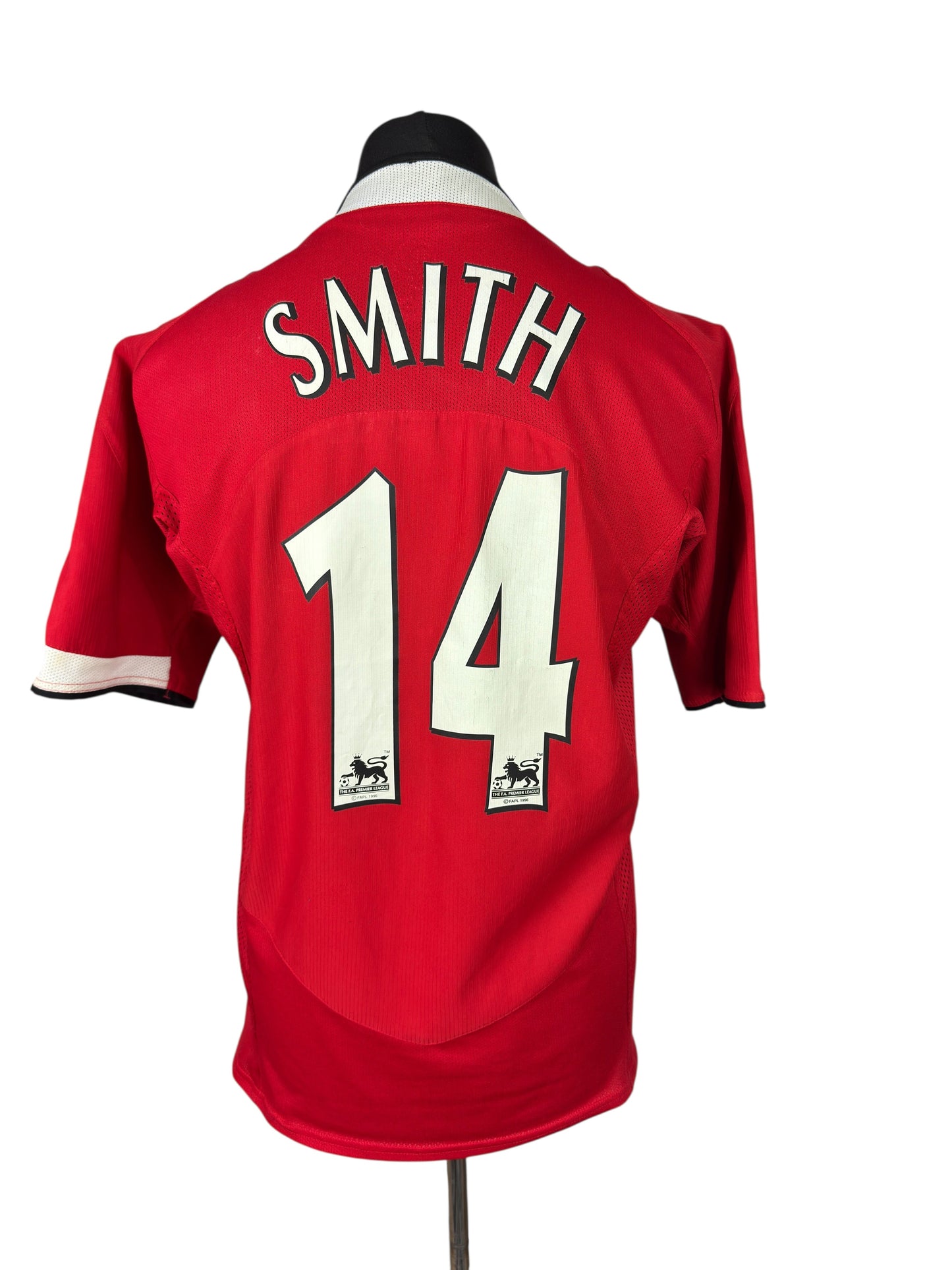 Manchester United 2004-06 Home - Size M - Smith 14