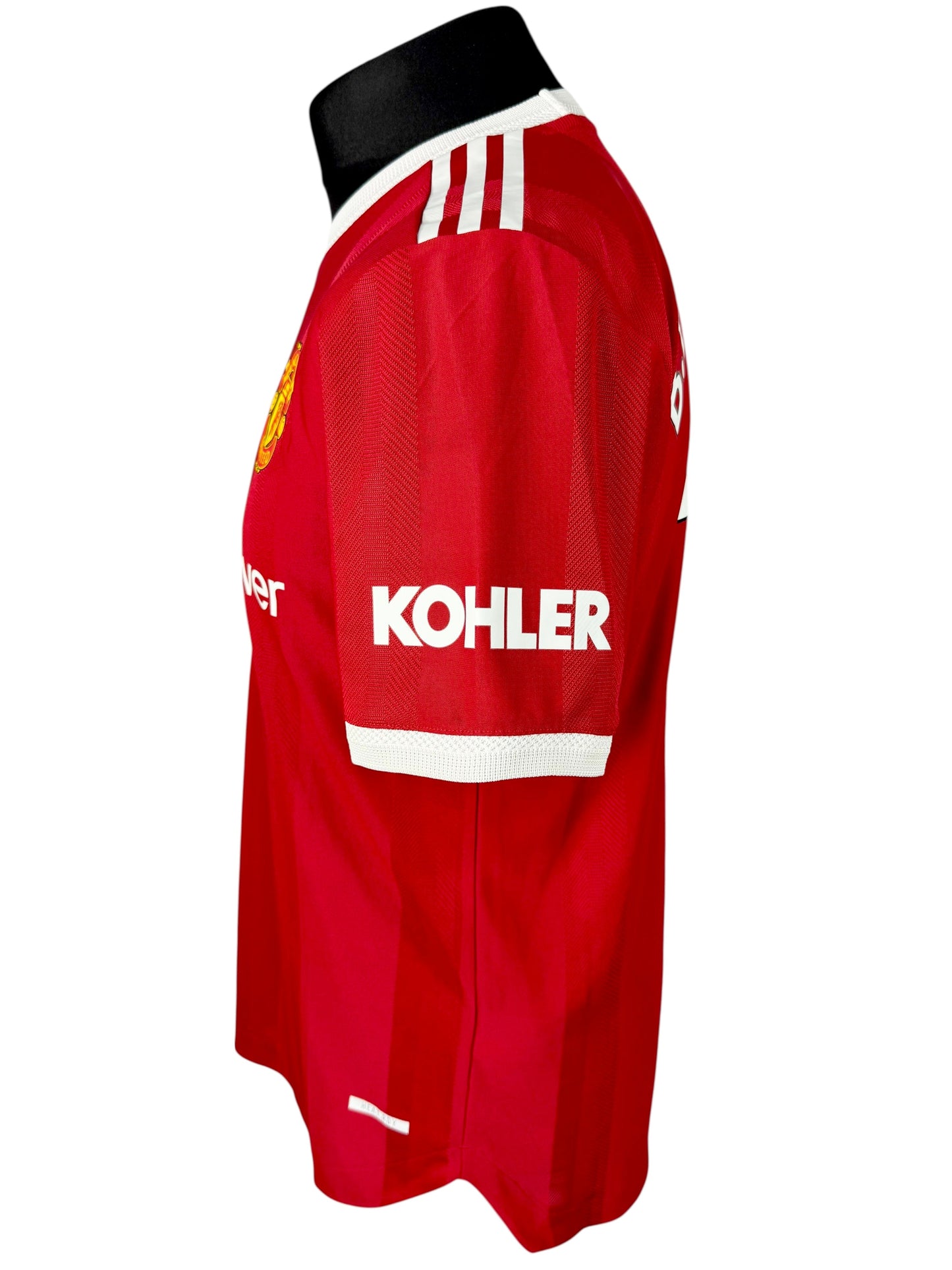 Manchester United 2021-22 Authentic Home - Size M - B. Fernandes 18