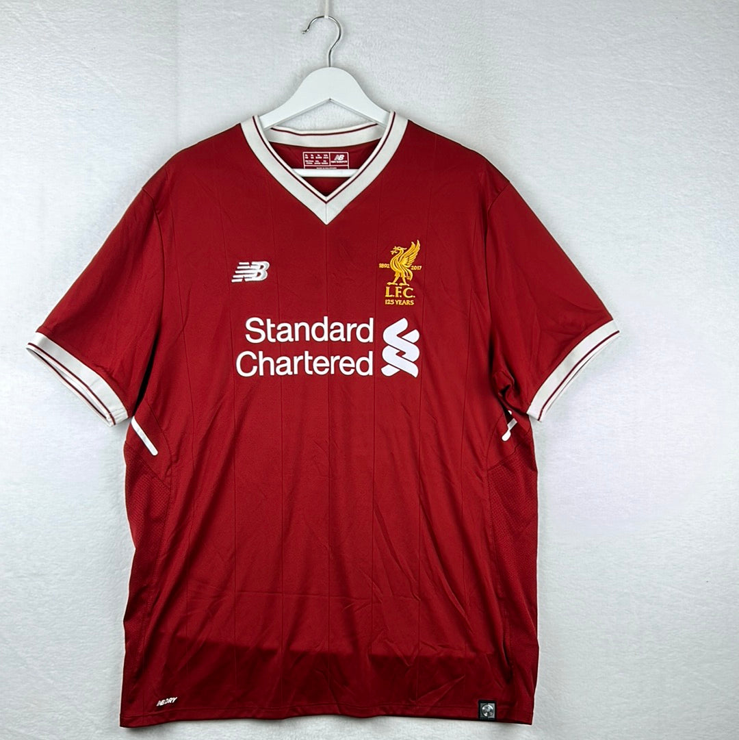 Liverpool 2017-2018 Home Shirt - XL Adult - 9/10 Condition