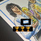 Argentina World Champions Kempes Messi Maradona Art Football Print