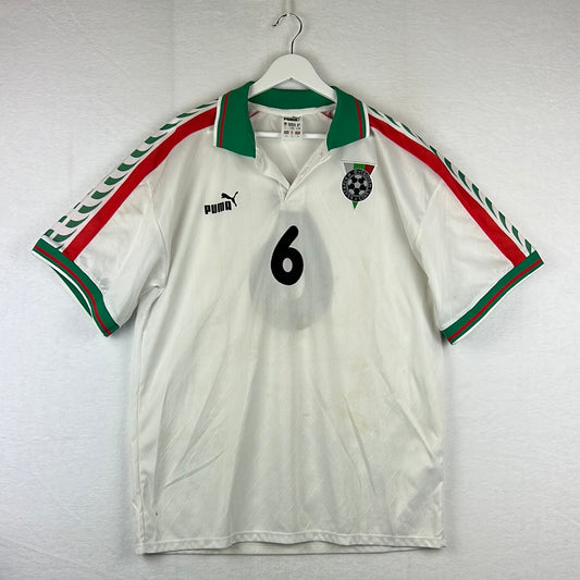 Bulgaria 1999 Match Worn Shirt v Belgium