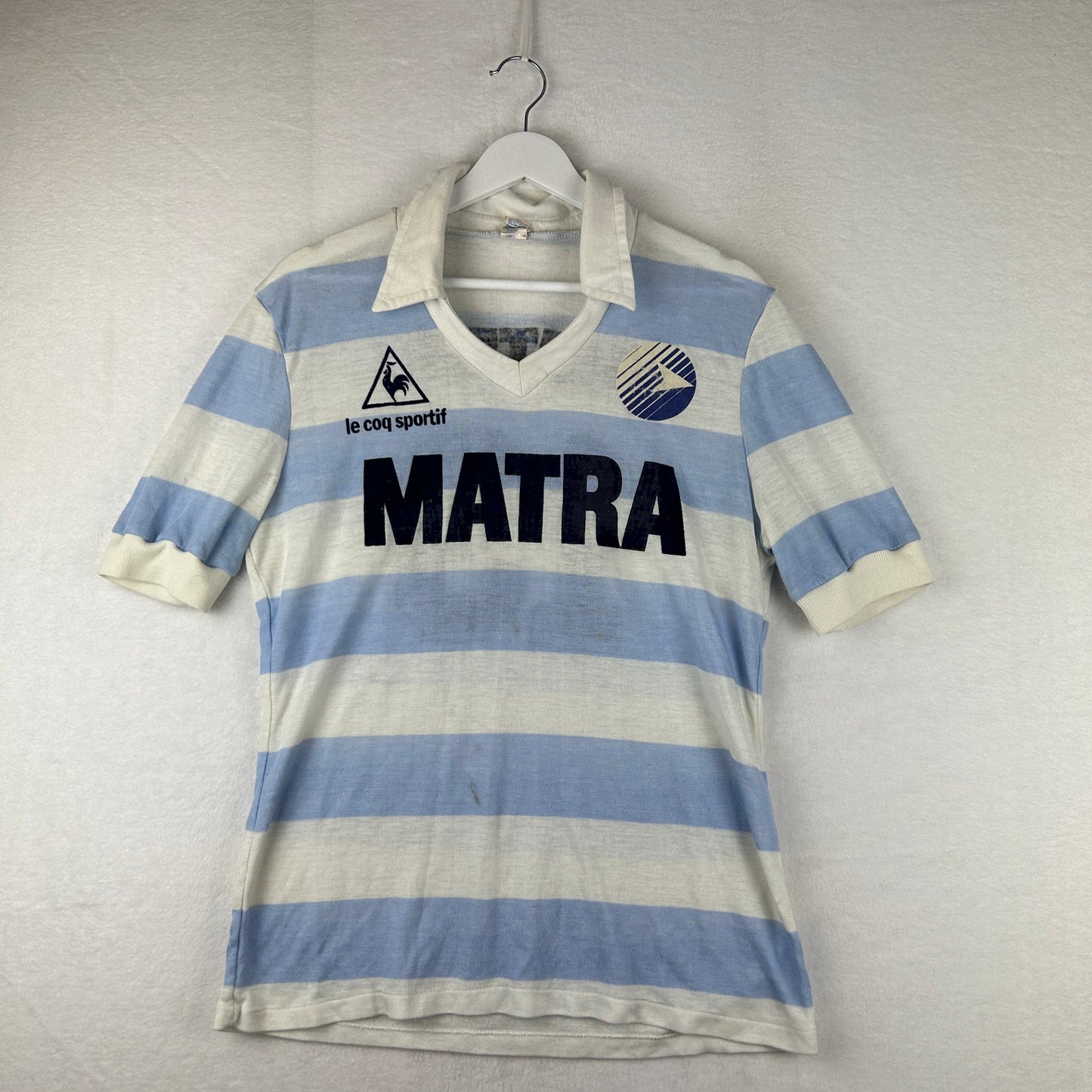 Racing Club De France 1986 Match Worn Away Shirt