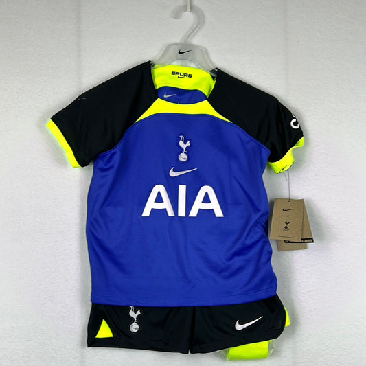 Tottenham Hotspur 22/23 Away Shirt & Mini Kit - Shirt, Shorts & Socks - BNWT