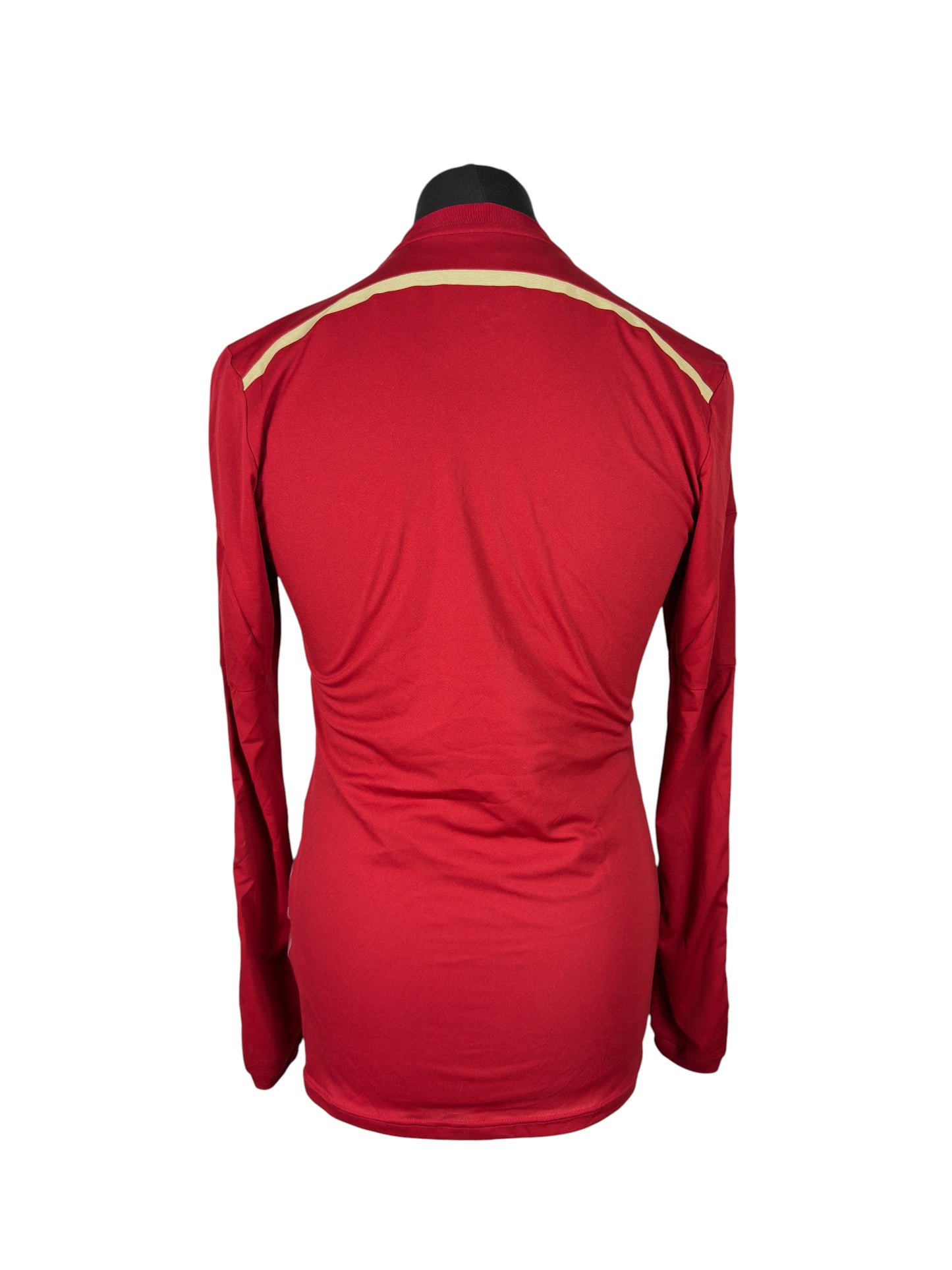 Spain 2013-15 Player Issue L/S Home Shirt - Size 6 (S Fit)
