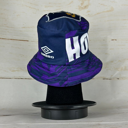 Tottenham Hotspur 1994/1995 Upcycled Away Shirt Bucket Hat