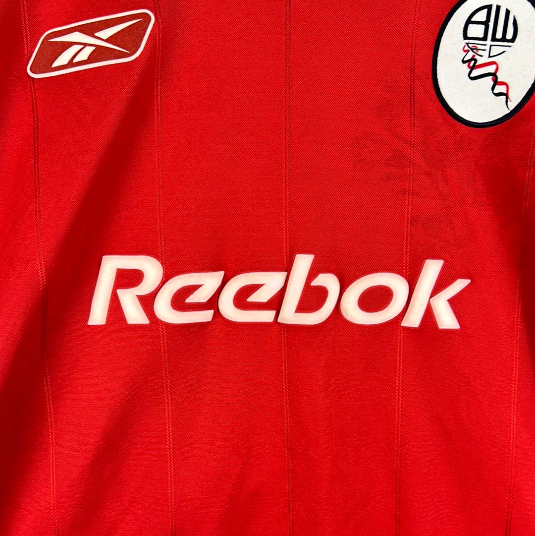 Bolton Wanderers 2003/2004 Player Issue Away Shirt - Okocha 10