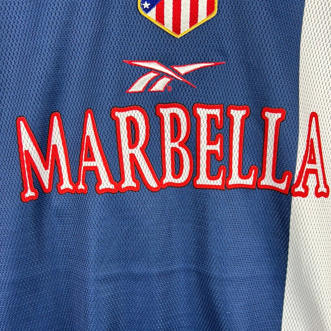 Atletico Madrid 1998/1997 Player Issue Away Shirt - Serena 23