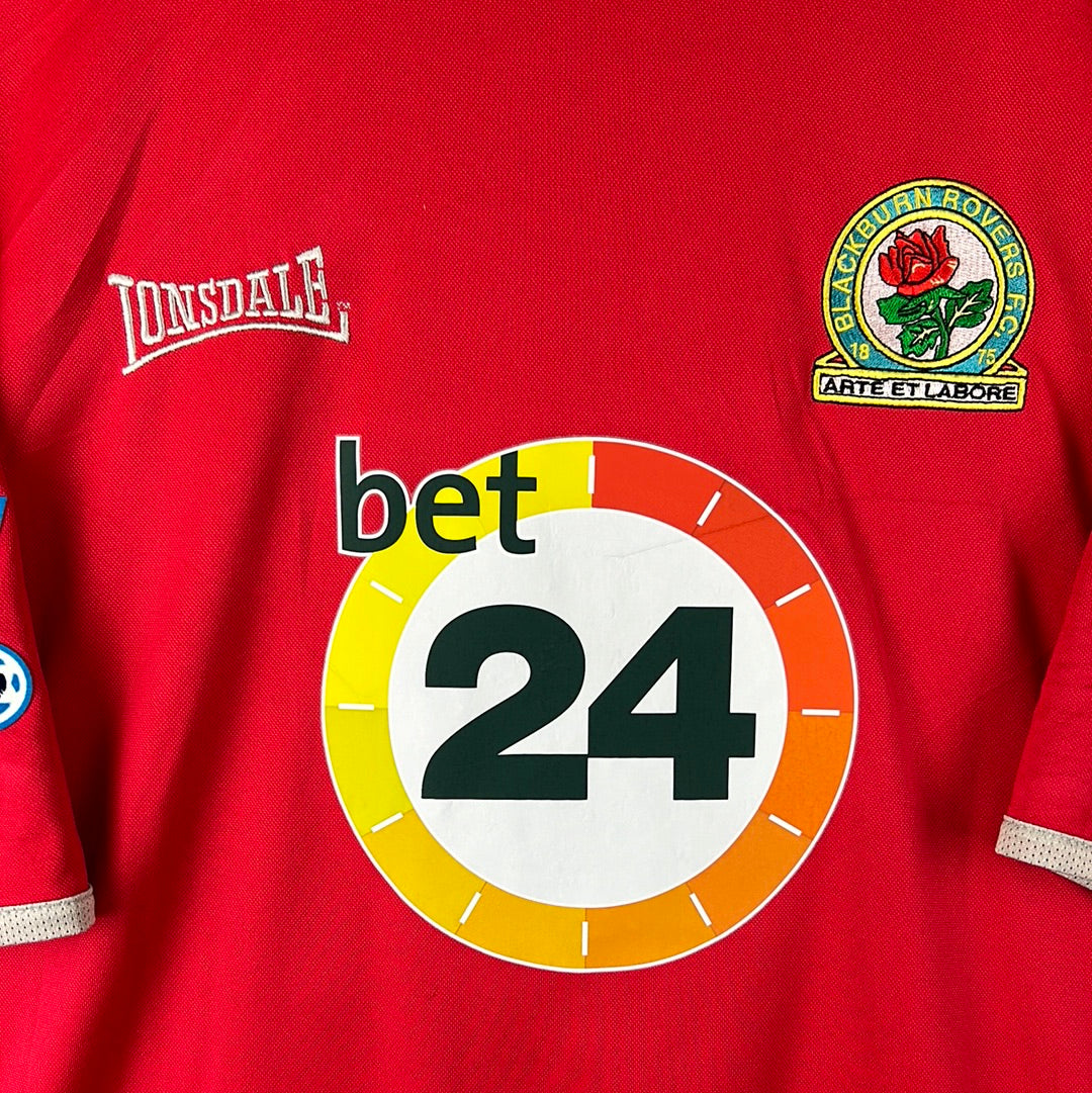 Blackburn Rovers 2006/2007 Player Issue Away Shirt - McCarthy 10