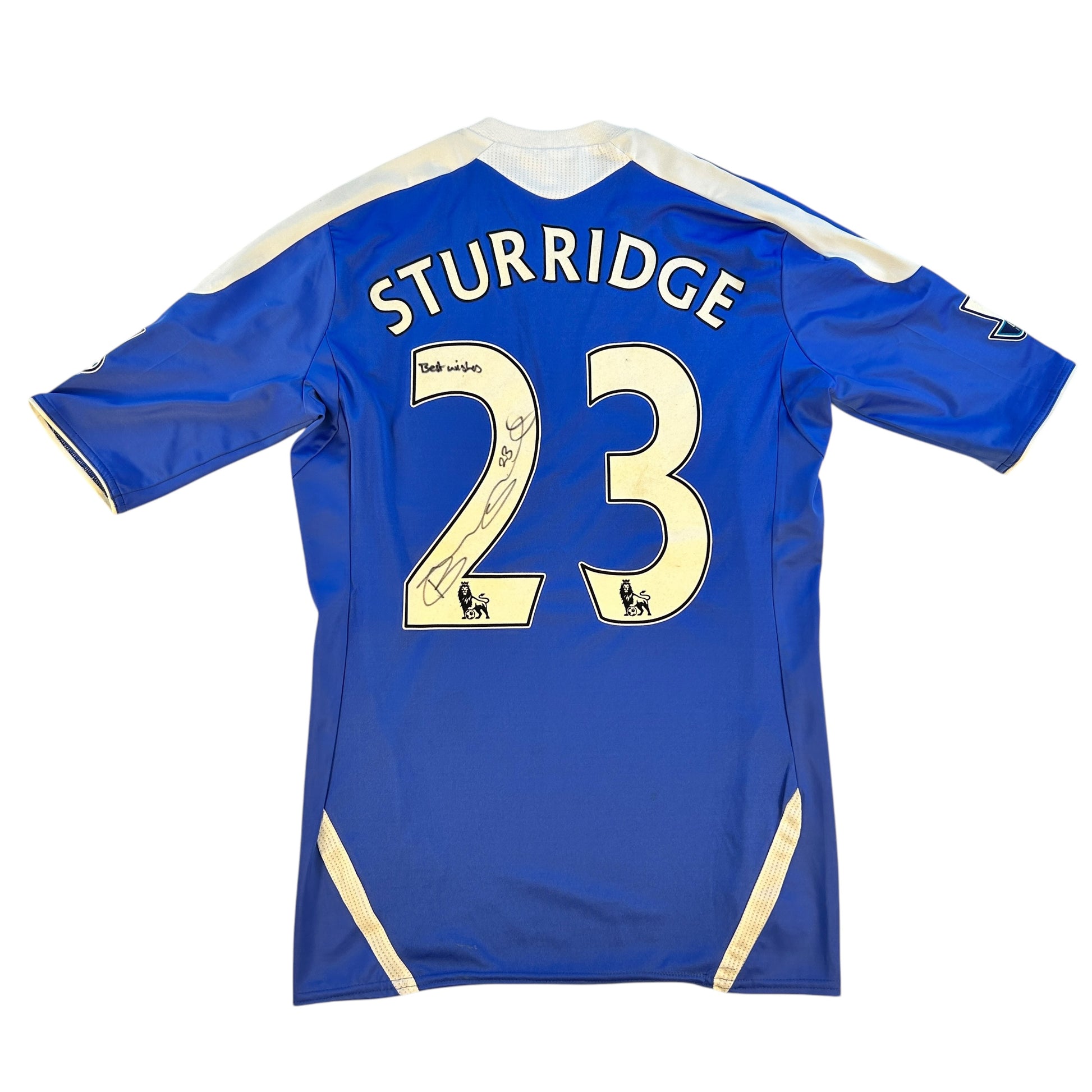 Chelsea 2012/2013 Match Issued Home Shirt - Sturridge 23