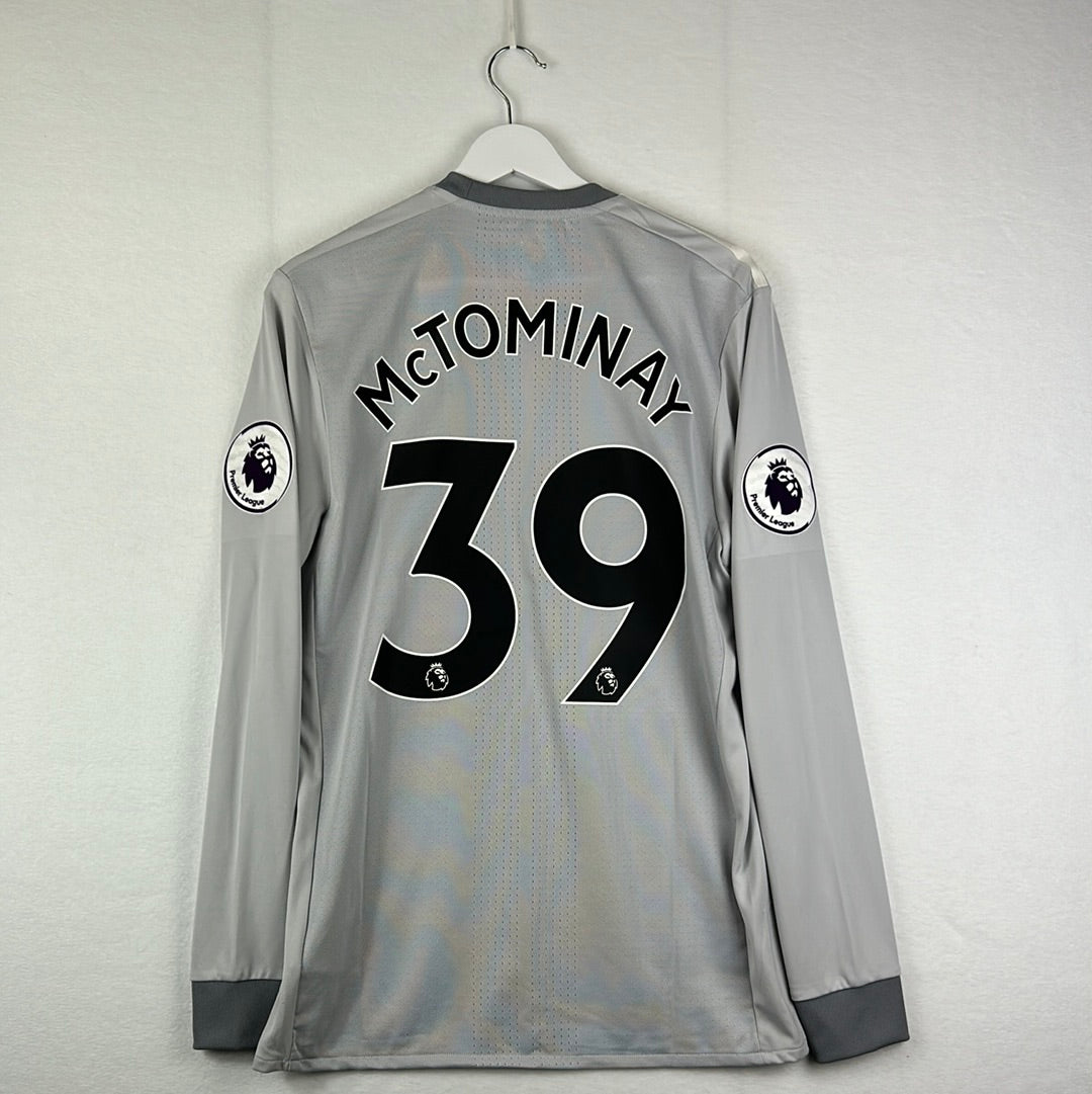 Manchester United 2017/2018 Player Issue Third Shirt - McTominay 39