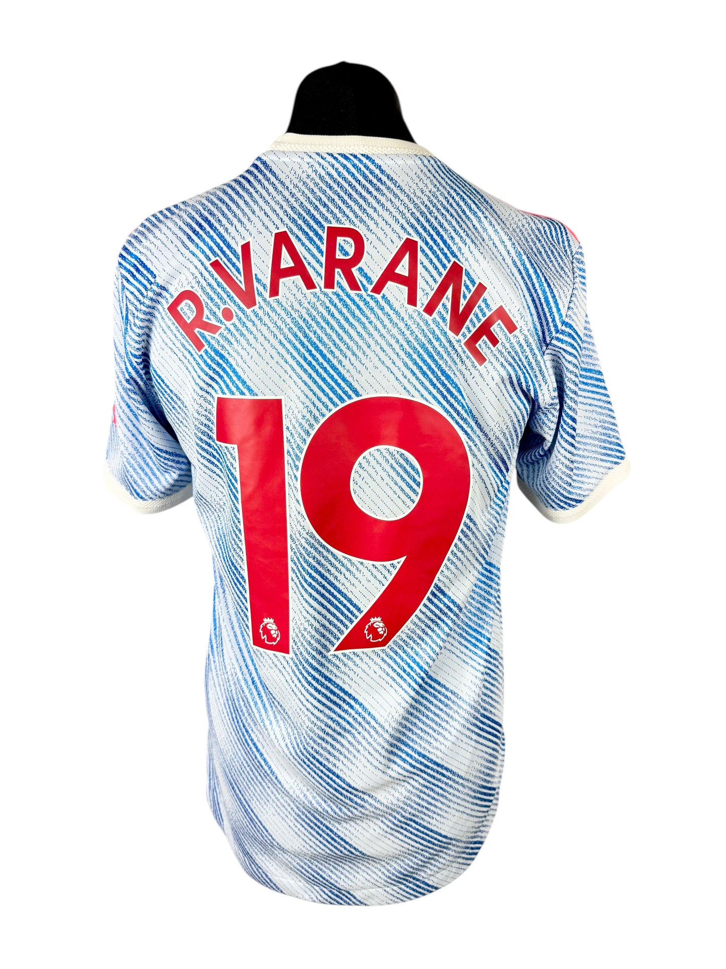 Manchester United 2021-22 Authentic Away - Size M - R. Varane 19