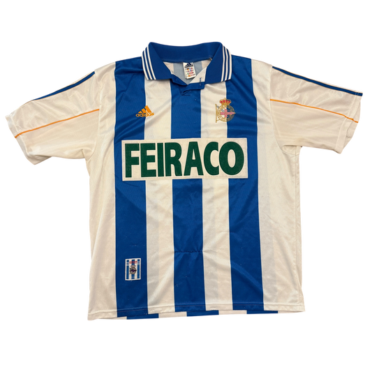 Deportivo La Coruna 1997/1998 Player Issue Home Shirt