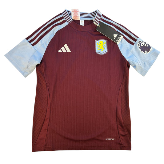 Aston Villa 2024-2025 Youth Home Shirt