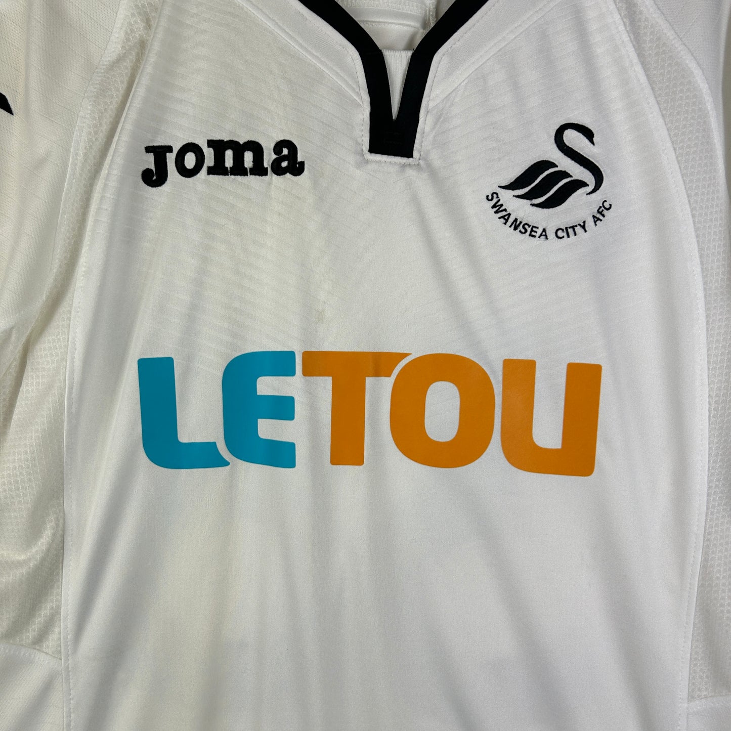 Swansea City 2017/2018 Player Issued Home Shirt - Sanches 35