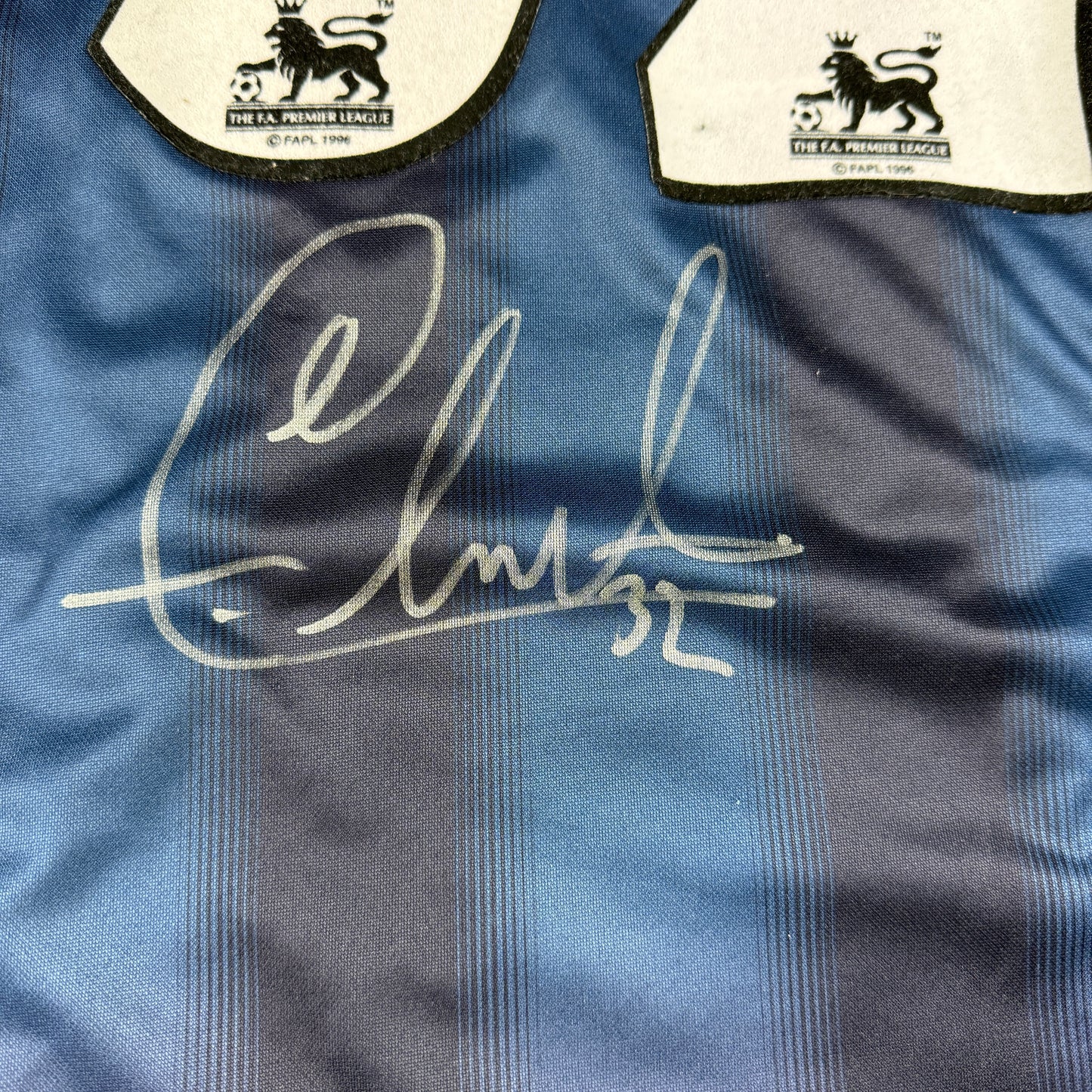 Newcastle United 2004/2005 Match Issued Away Shirt - Robert 32