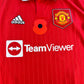 Manchester United 2022/2023 Player Issue Poppy Home Shirt - Pellistri 28