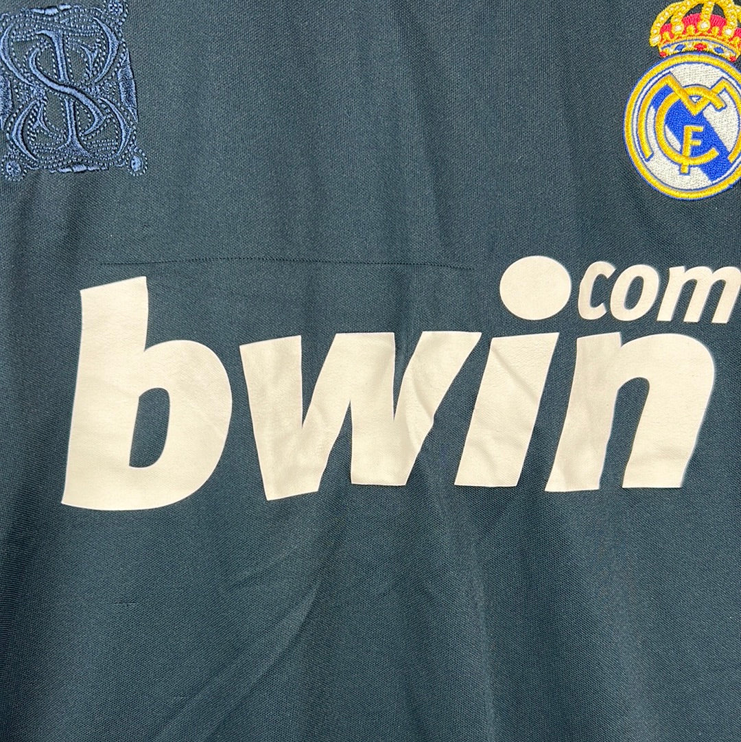 Real Madrid 2009-2010 Away Shirt - Large - Good Condition