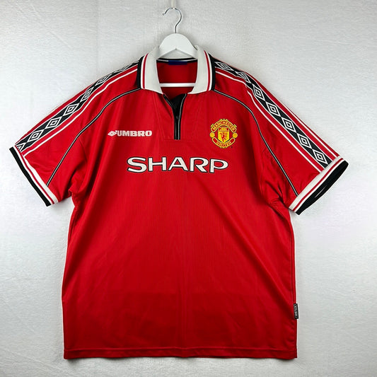Manchester United 1998/1999 Home Shirt - XXL - Excellent Condition