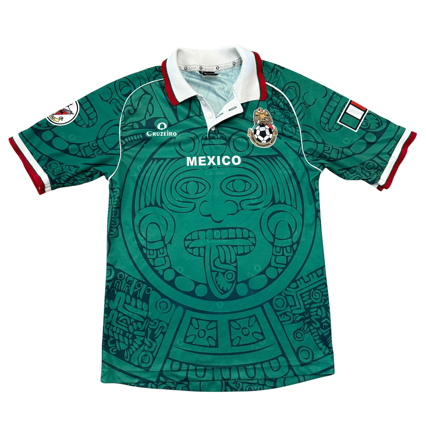 Mexico 1998 Fans Version Home Shirt
