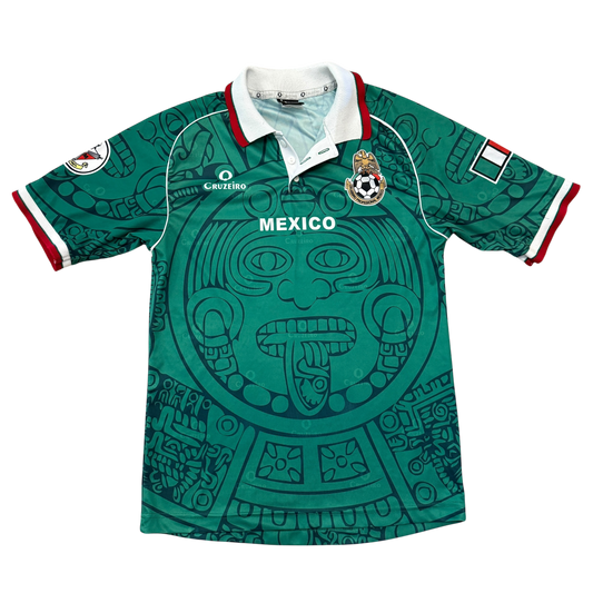Mexico 1998 Fans Version Home Shirt