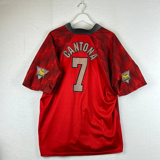 Manchester United 1996/1997 & 1997/1998 Home Shirt - 2XL - Cantona