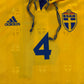 Sweden 1998 Player Issue Home Shirt