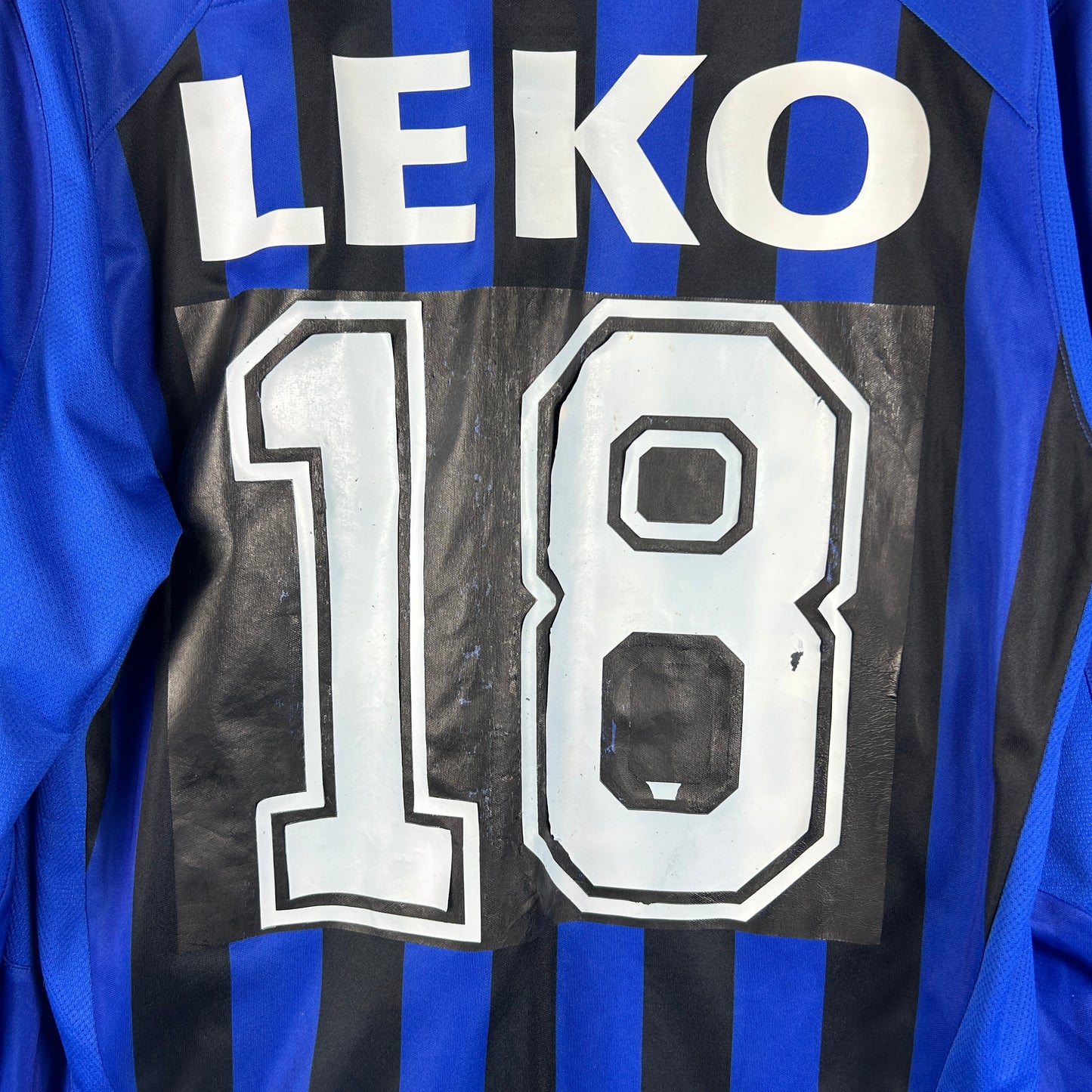 Club Brugge 2006/2007 Player Issue Home Shirt - Leko 18