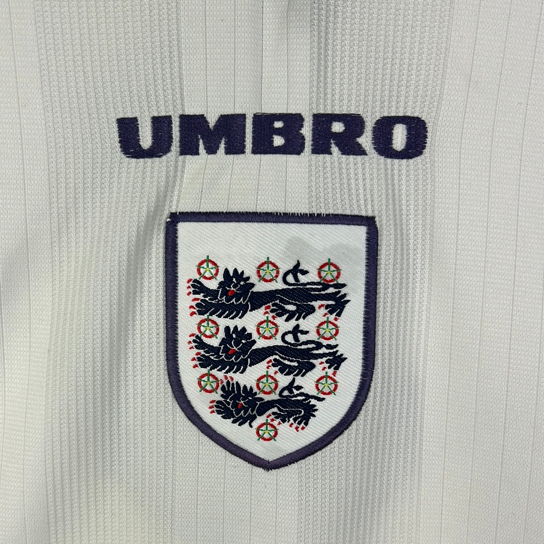 England 1996-1998 Home Shirt - Extra Large - Shearer 9