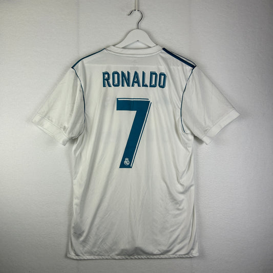 Real Madrid 2017/2018 Home Shirt - Ronaldo 7 Print