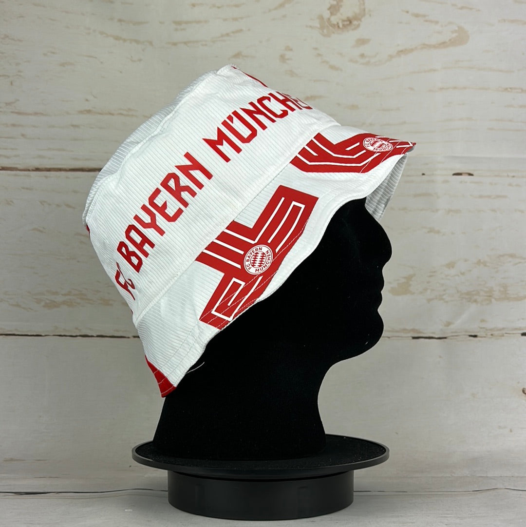 Bayern Munich 2023-2024 Upcycled Away Shirt Bucket Hat
