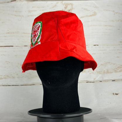 Wales Upcycled Home Shirt Bucket Hat