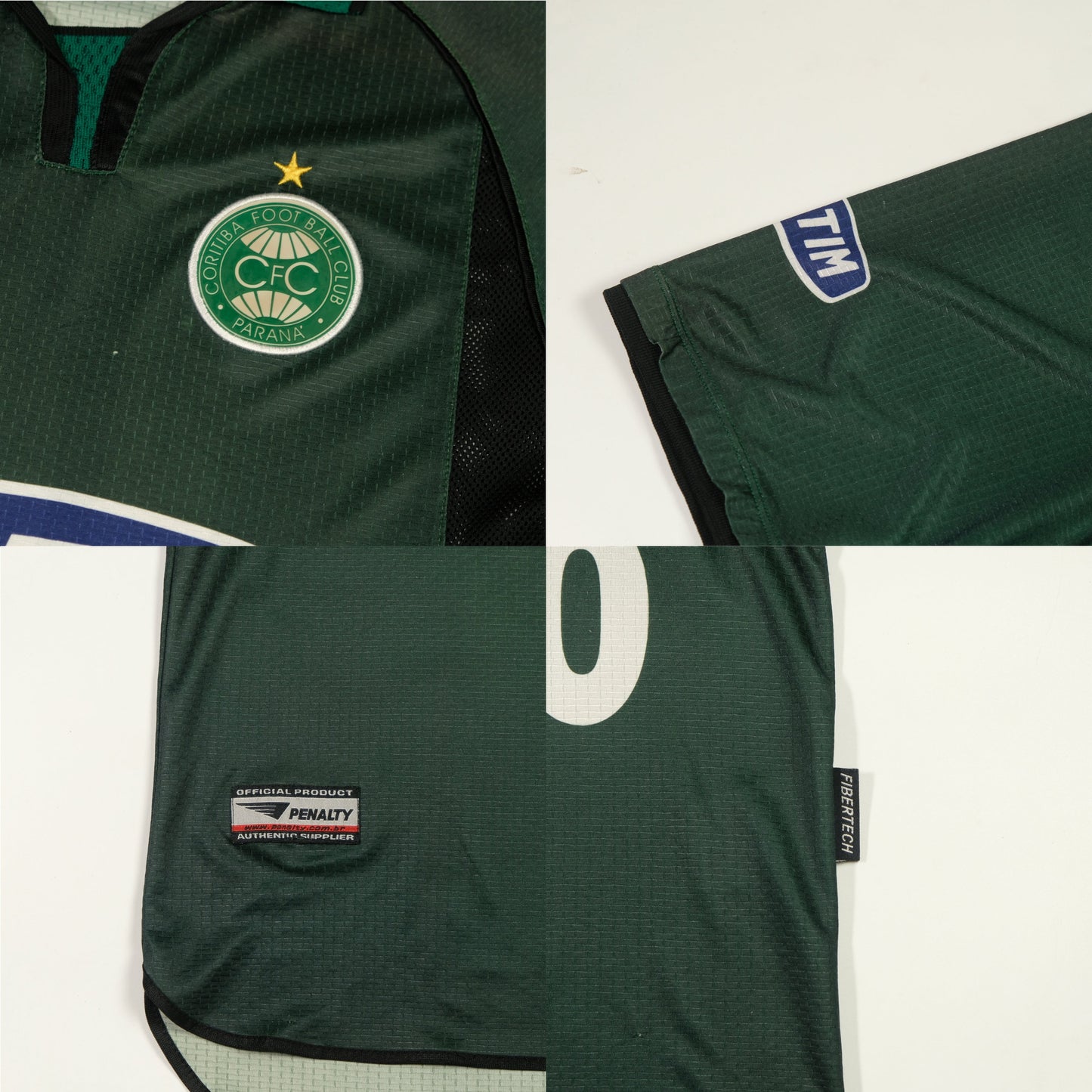 2001 Coritiba Brazil Fourth Shirt Penalty (L)