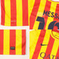 2013/14 Barcelona Away Shirt Messi Nike (M)
