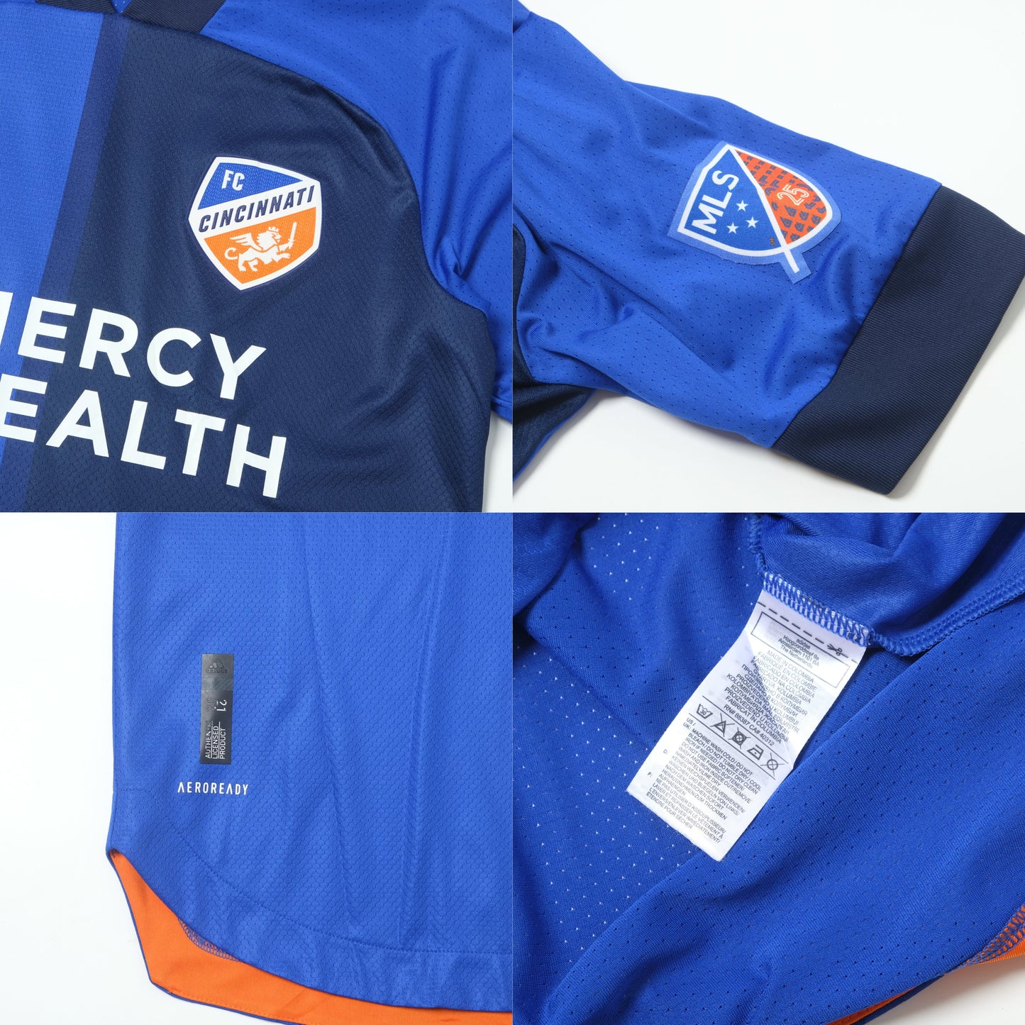 2019/20 FC Cincinnati Home Shirt Adidas MLS Kubo (S/M)