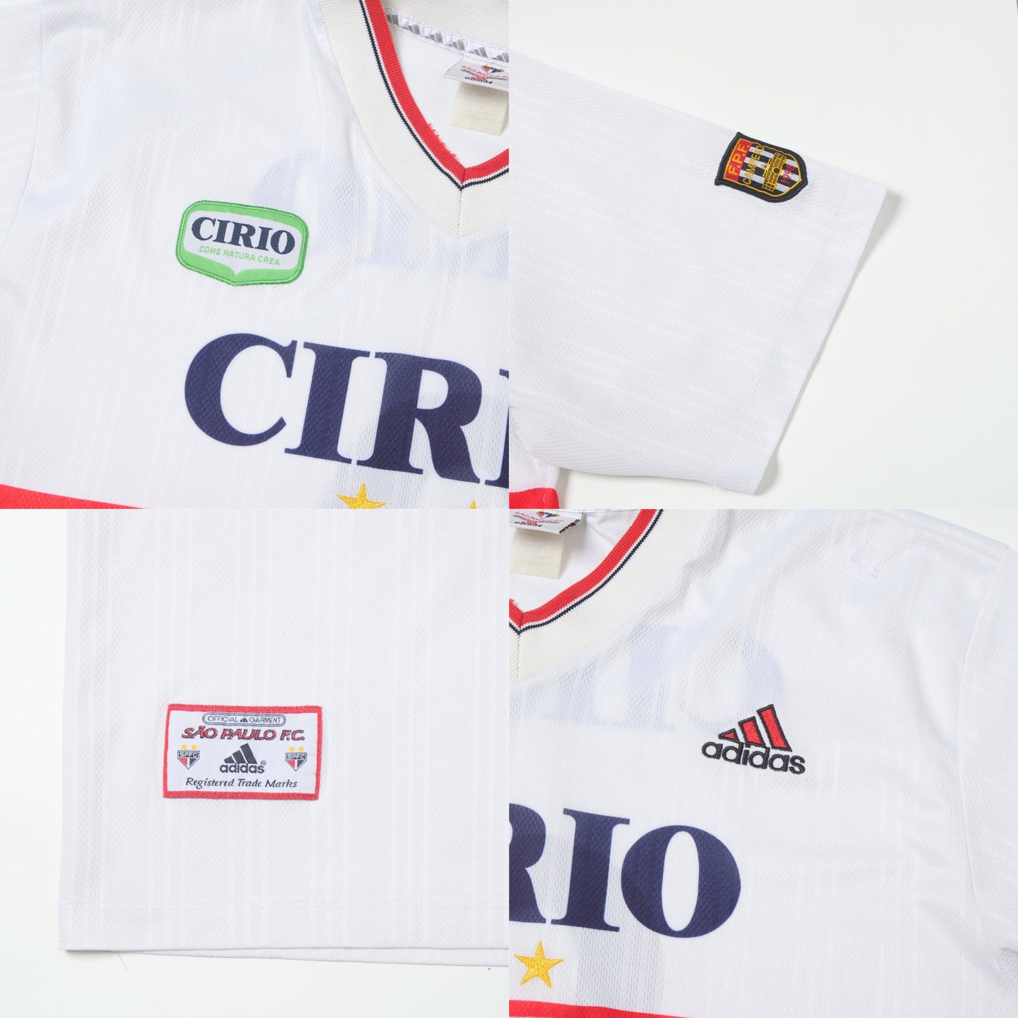 1998 Sao Paulo Home Shirt Adidas Brazil (L)