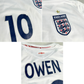 2006/08 England Home Shirt Umbro Owen (XL)