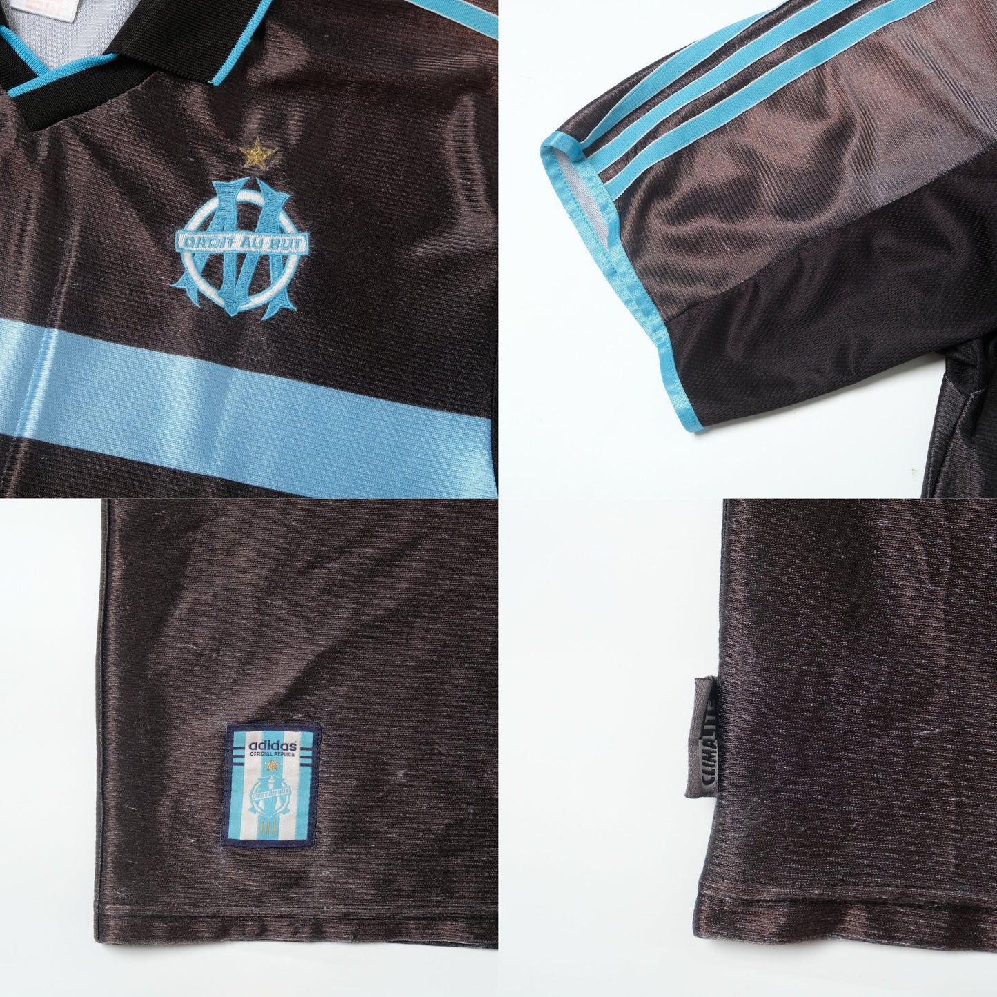 1999/00 Olympique Marseille Third Shirt Adidas (L)