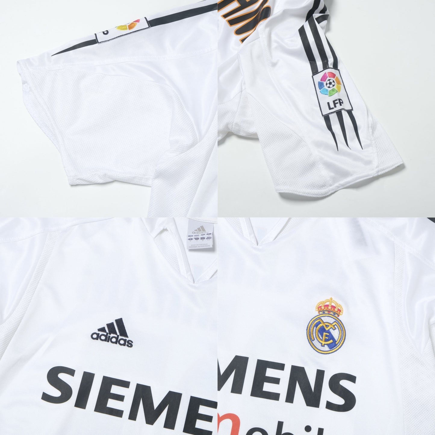 2004/05 Real Madrid Home Shirt Adidas Beckham (S/M)