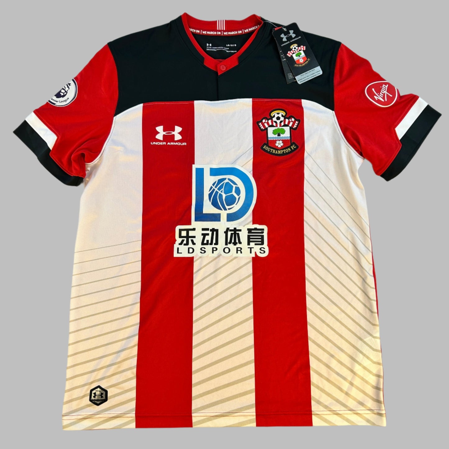 Southampton 2019/2020 Signed Home Shirt - Djenpo 12